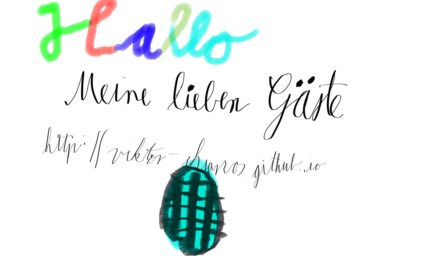 Bild: Hallo liebe Gäste
